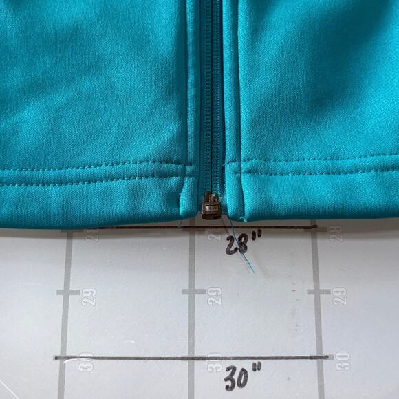 O'Neill Jacket Womens L Blue Full Zip Hooded Pockets Surf Skater Retro Y2K - Picture 8 of 8